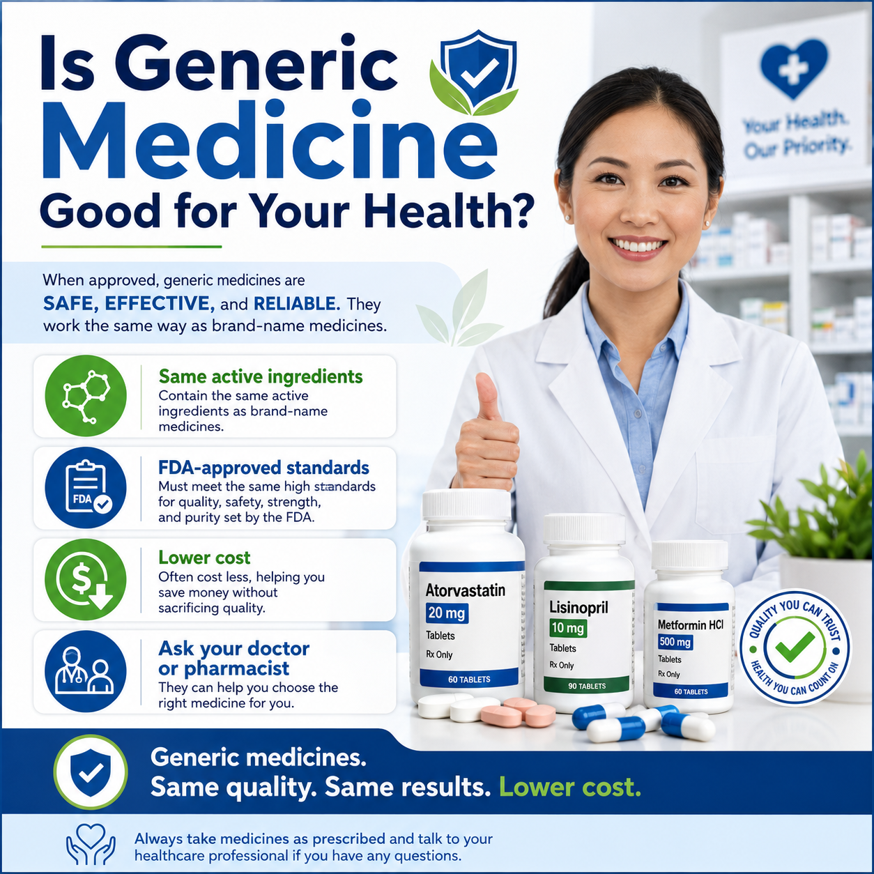 Is Generic Medicine Good for Your Health?