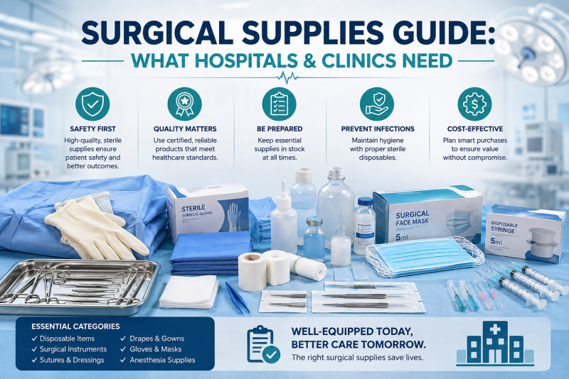 Surgical Supplies Guide: What Hospitals & Clinics Need