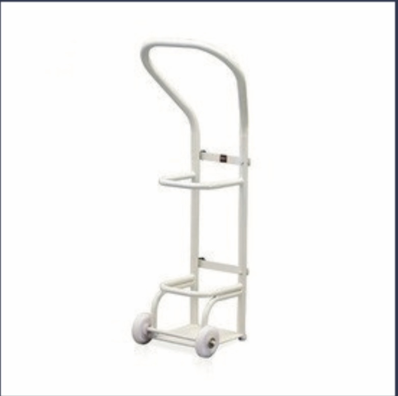 Oxygen Cylinder Trolley — Scanda Enterprises, medical supplies Moosapet Hyderabad