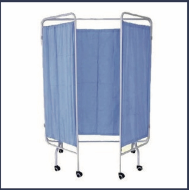 3 Fold Bedside Screen — Scanda Enterprises, medical supplies Moosapet Hyderabad