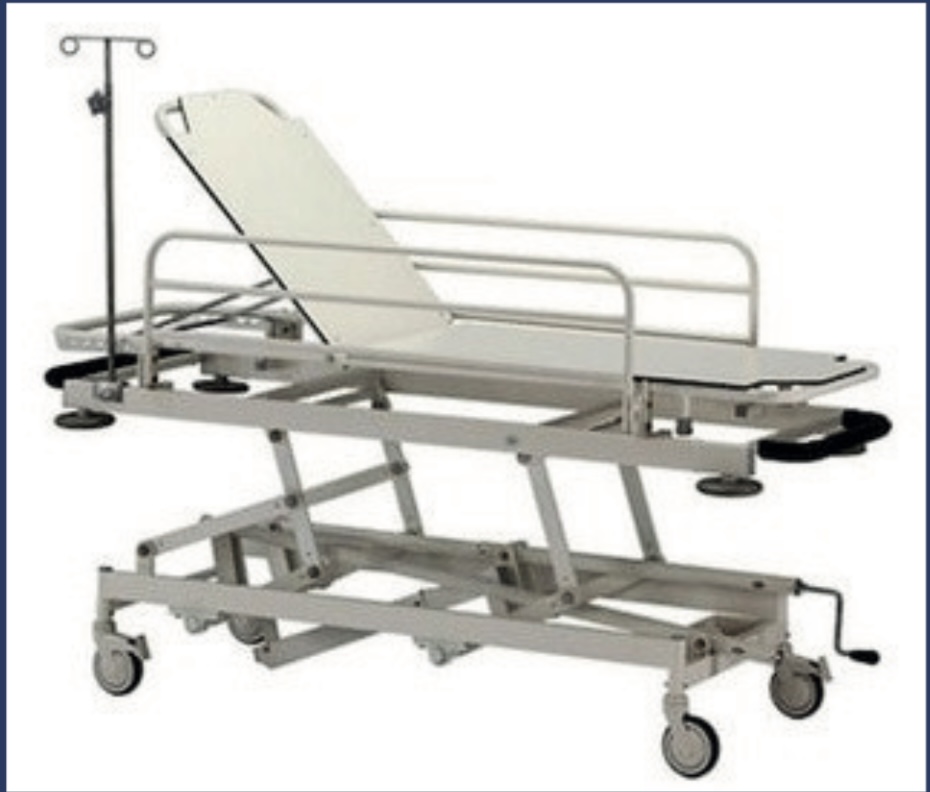Emergency Recovery Trolley — Scanda Enterprises, medical supplies Moosapet Hyderabad