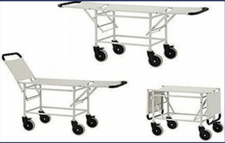 Folding Stretcher — Scanda Enterprises, medical supplies Moosapet Hyderabad