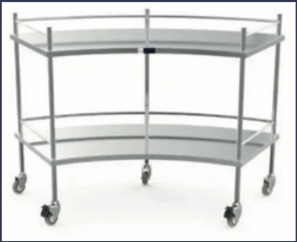 C Shaped Trolley — Scanda Enterprises, medical supplies Moosapet Hyderabad