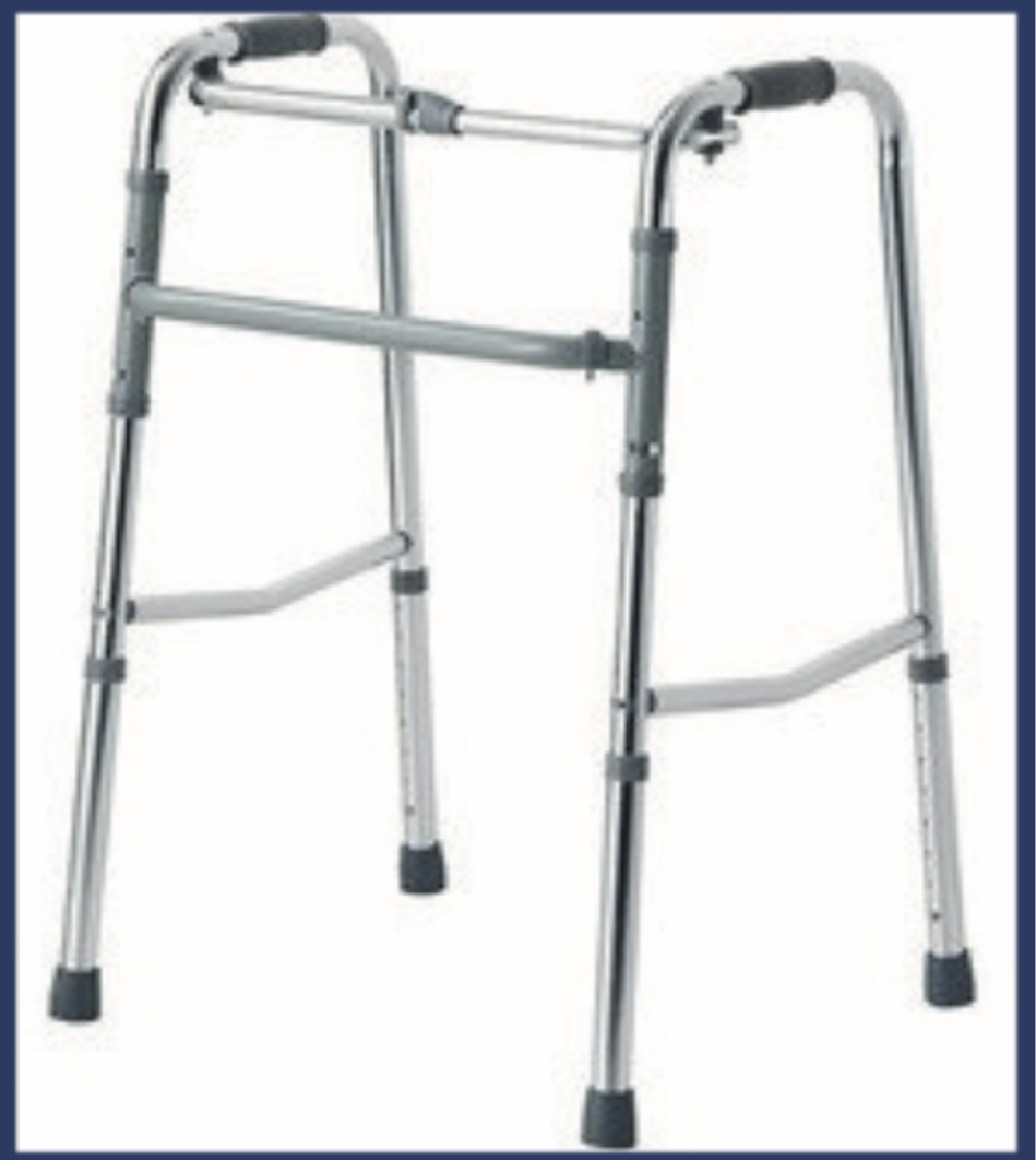 Aluminium Adj Walker — Scanda Enterprises, medical supplies Moosapet Hyderabad