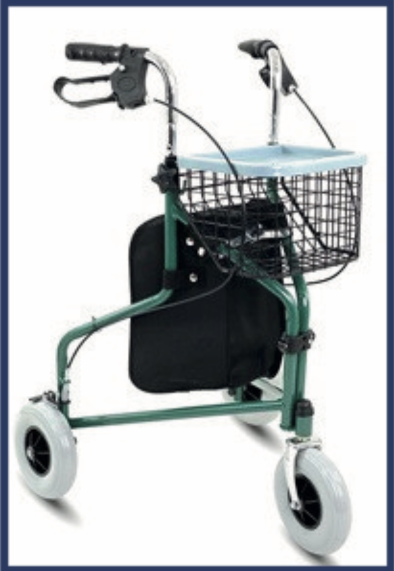Tri Walker with Seat — Scanda Enterprises, medical supplies Moosapet Hyderabad